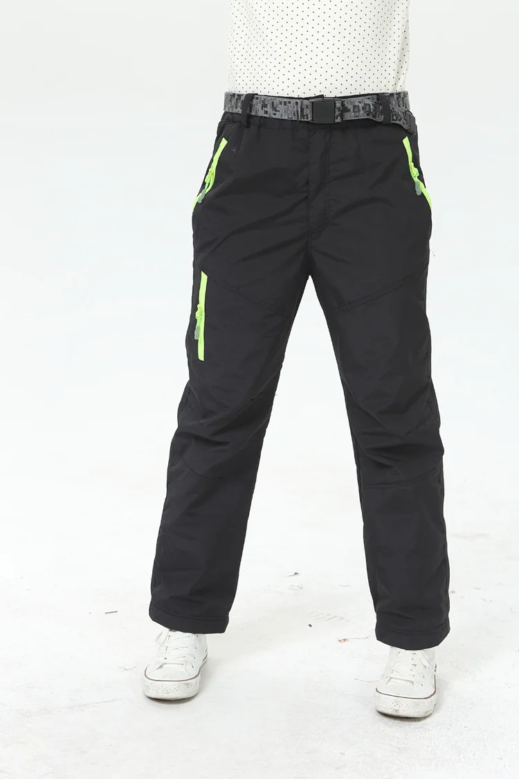 Детские технические штаны для мальчиков и девочек, подлинный продукт, Детская уличная одежда, вельветовые штаны для альпинизма, водонепроницаемые штаны для подростков, большие детские штаны