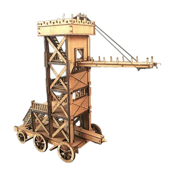 

1:72 DIY Ancient Chariot Model Siege Car Wooden 3D Puzzle Model - JuWuBa