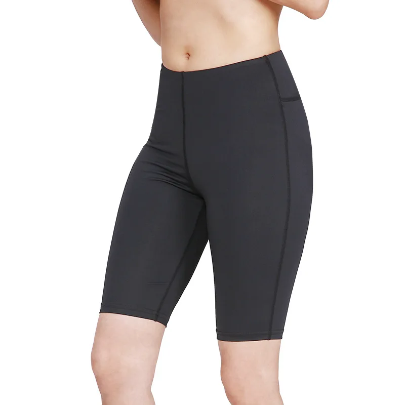 Летние женские шорты для йоги высокая талия обтягивающие леггинсы спортзала