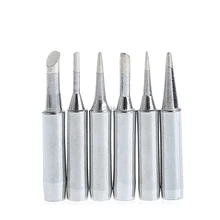 Паяльное жало очищайте жало паяльника 900M-T Тип для Hakko 936/937/928 паяльная станция 6 шт./компл. T12 Прямая поставка 50PB