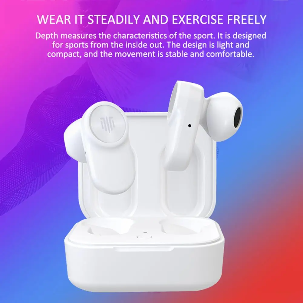 Для FreeX Smart Беспроводная bluetooth-гарнитура 5,0, умные наушники с напоминанием, белые, CVC, снижают уровень шума, помогают сном, спортивные наушники