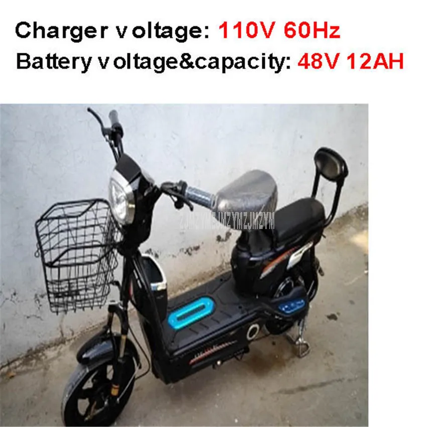 12AhBlack110VCharger Электрический велосипед для родителей и детей, 48 В, 12AH/20AH с корзиной для домашних животных, детское сиденье для велосипеда, мощный городской/Дорожный электрический велосипед, электровелосипед - Цвет: 12AhBlack110VCharger