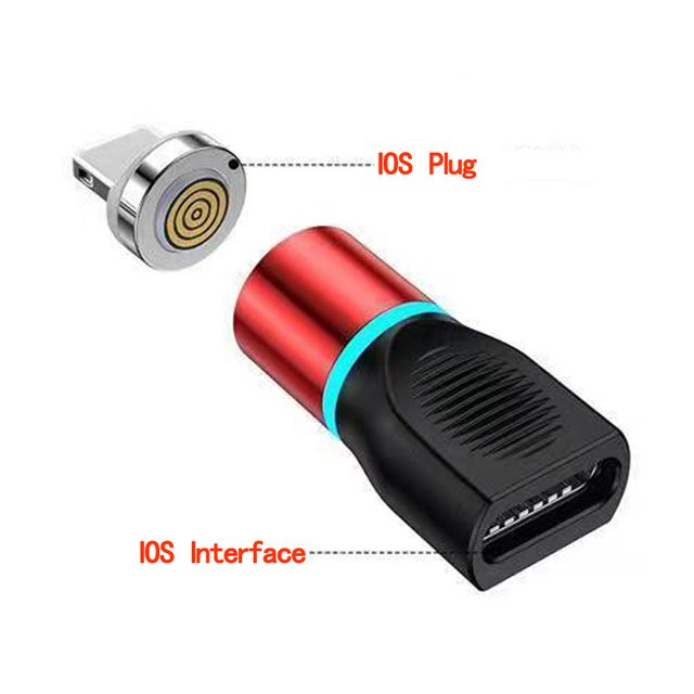 Cable Plug Micro USB Type C Cable For iPhone 13 Converter Magnet Charger Adapter Charging Connector For Xiaomi Mi Redmi