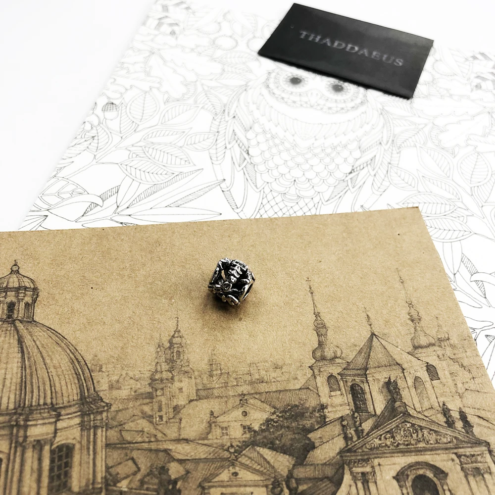 Черный Скорпион шарма бусины 5 мм отверстие для женщин и мужчин &quotсделай сам&quot