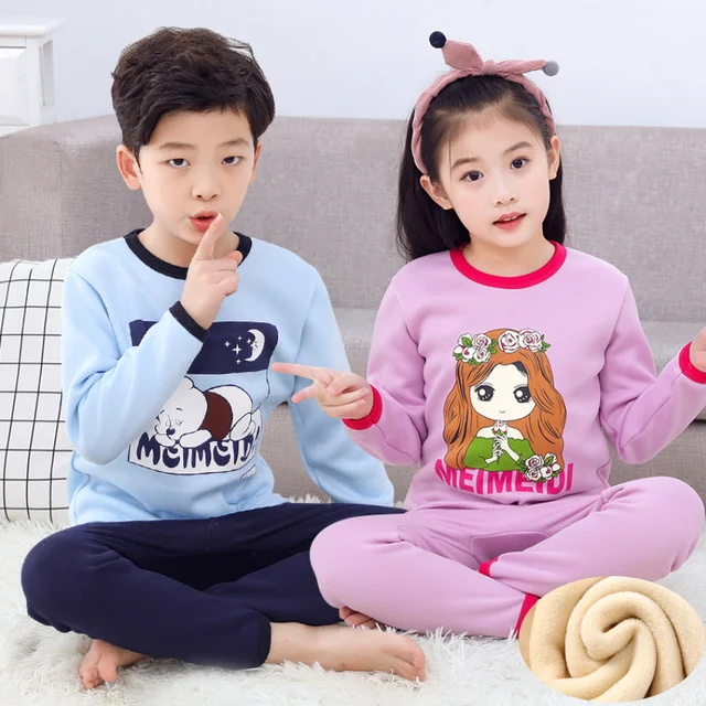 Pijamas de manga larga para bebés, ropa de dormir para niños