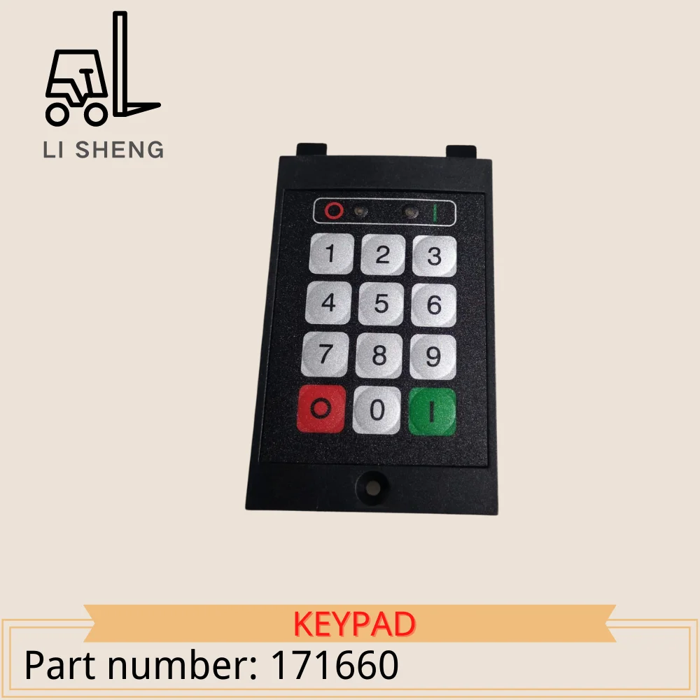 forklift electric spare parts keypad 171660 keyboard for Toyota BT