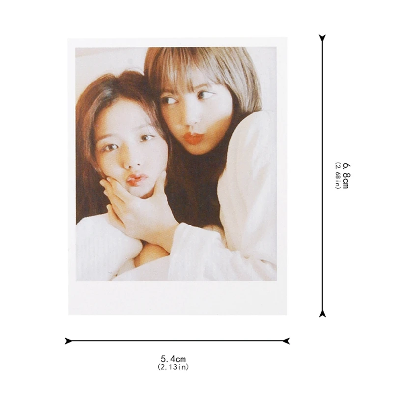 40 шт./компл. KPOP BLACKPINK девушки квадратный альбом фото карты ПВХ карты самодельные ломо карты фотокарты