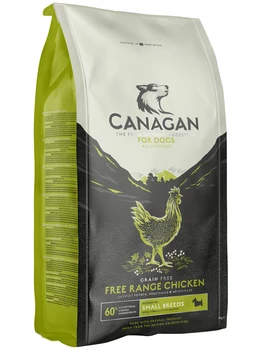 

CANAGAN CANAGAN GRAIN FREE FREE-RUN CHICKEN SMALL BREED bezzernovoy for dogs and puppies of small breeds with chicken