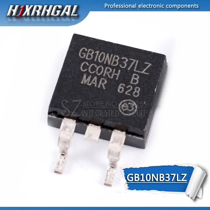 1 шт. GB10NB37LZ TO-263 STGB10NB37LZ TO263 | Электронные компоненты и принадлежности