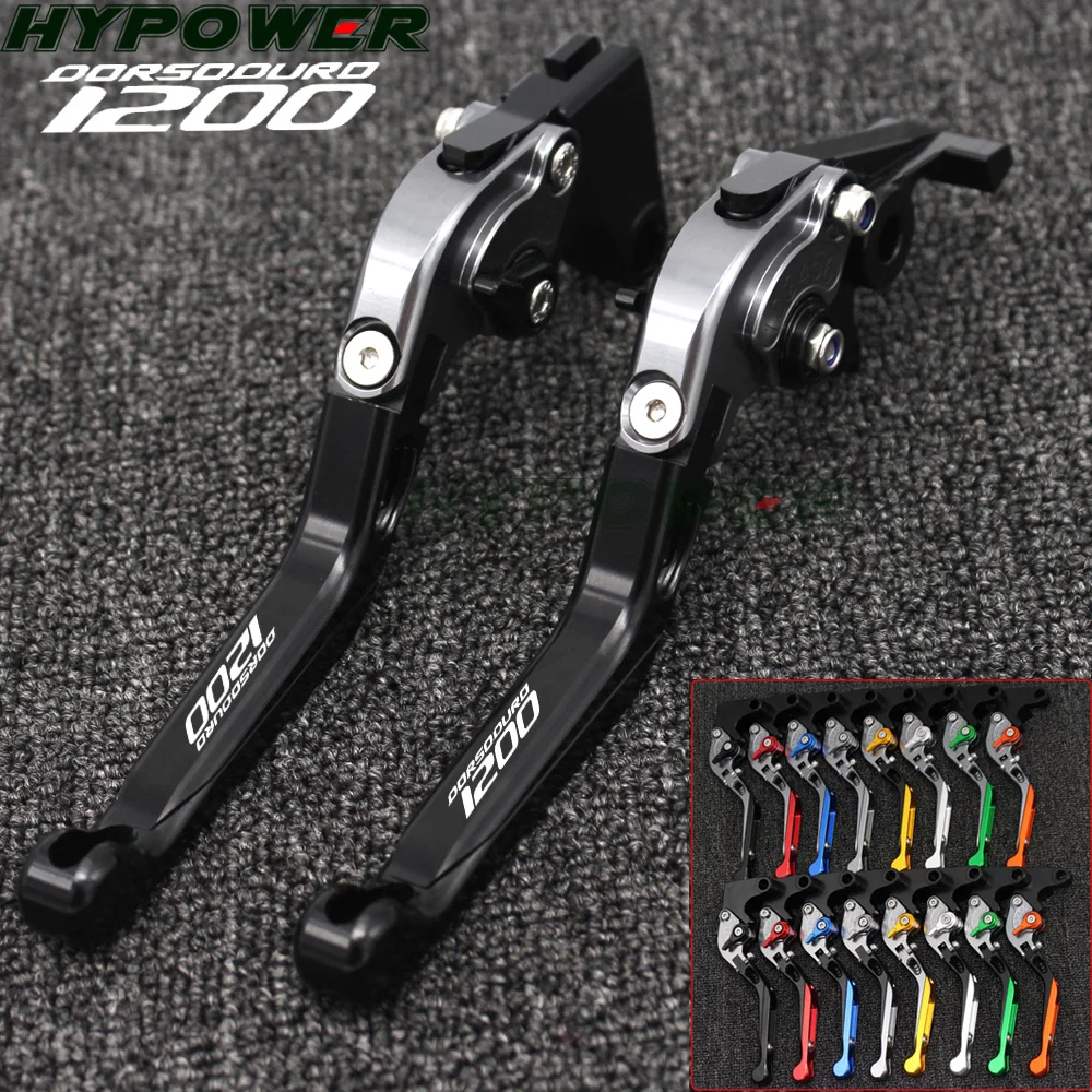 

CNC Adjustable Foldable Extendable Motorbike Brakes Clutch Levers For Aprilia dorsoduro1200 2011 2012 2013 2014 2015