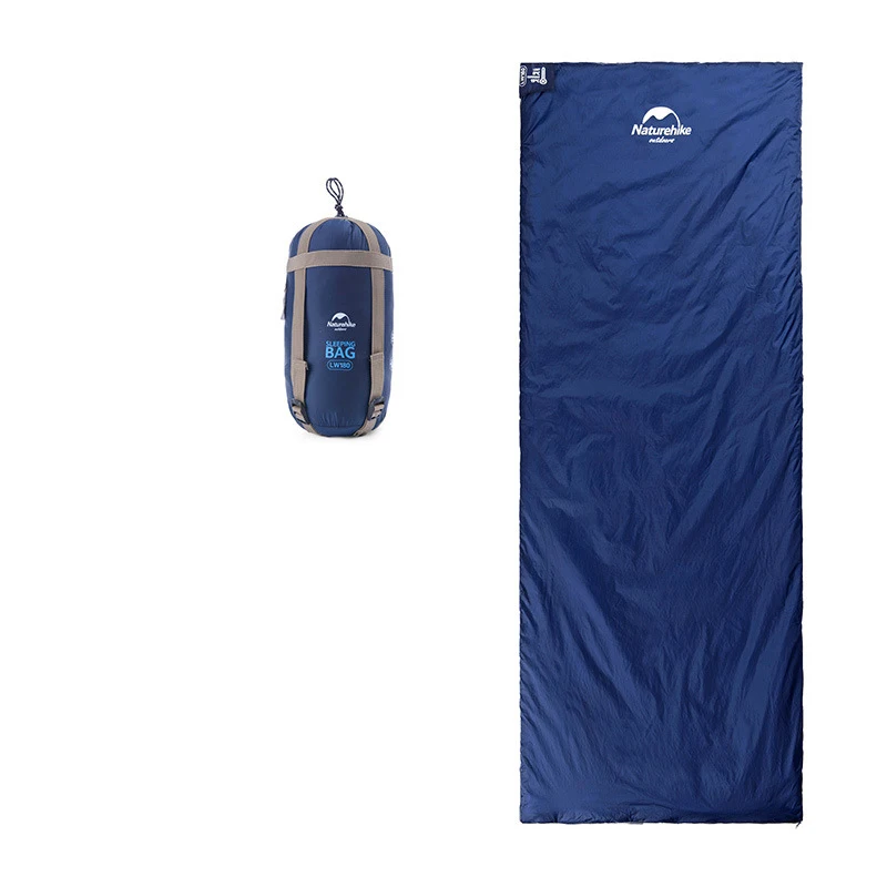 Portable Travel Keep Warm Sleeping Bag Dirtproof Ultralight for Outdoor Camping Skin-friendly polyester pongee liner