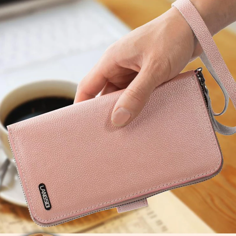 Многофункциональный кошелек книжка из натуральной кожи для Samsung Galaxy A50 a7 A8 2018