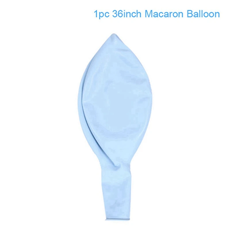 Macaron balloon HUIRAN, прозрачная коробка с именем, для девочек и мальчиков, украшения для детского душа, для детей 2, 1, 1, 1, 1, 1, для дня рождения, Декор, подарок, принадлежности для детского душа - Цвет: Macaron balloon