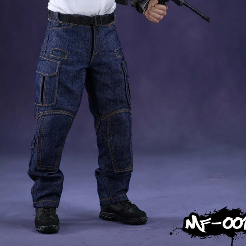 1 teilige männliche Jeans Hose im Maßstab 1//6 für 12 /'/' Actionfiguren