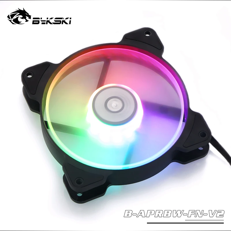 Bykski B-APRBW-FN-V2/B-RBW-FN-V2, RBW 120mm Constant Cooling Fan / Cooler, Compatible With 120/240/360/480mm Radiators