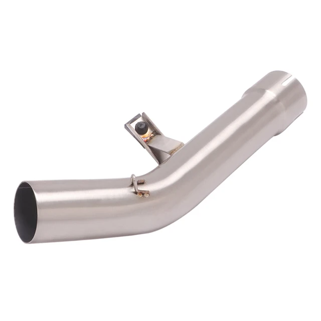 For Suzuki GSF650 GSX650F 2007-2016 Exhaust Pipe Motorcycle Mid Link Pipe Slip On 51mm Muffler Escape Steel Reserve Catalyst - - Racext 1