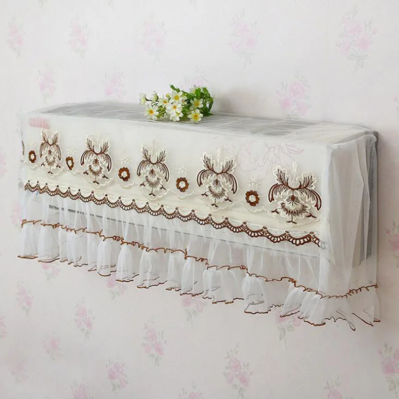 

Home Air Conditioner Dust Covers Wall Mounted Air Condition Cover Dustproof Air Condition Cover Household Merchandises Hot Sale