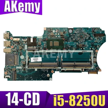 

JIANSU For HP Pavilion x360 14-CD0007CA 14-CD Laptop Motherboard SR3LA I5-8250U CPU L18163-601 17879-1B 448.0E808.001B