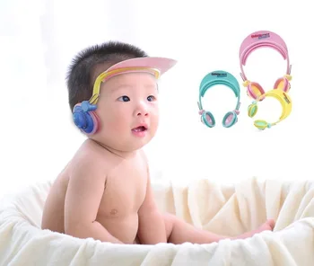

Baby Bathing Waterproof Earmuffs Earmuffs Baby Shampoo Cap Ear Protection Cap 3 A Moon To 6 Years Old