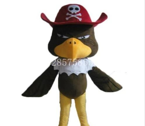 

Brown Hawk mascot costume birds mascots funny mascot costumes for sale custom mascots design at arismascots deguisement mascot