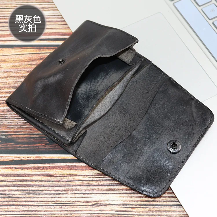 Ручной работы Ochre Distressed держатель для карт креативный многофункциональный кошелек для монет набор водительских прав