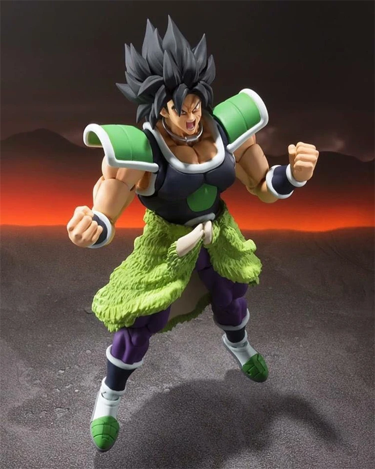 WSTXBD BANDAI Dragon ball Супер 20TH фильм SHF нормальный бой Gogeta BROLY фигурка Brinquedos игрушки Фигурки
