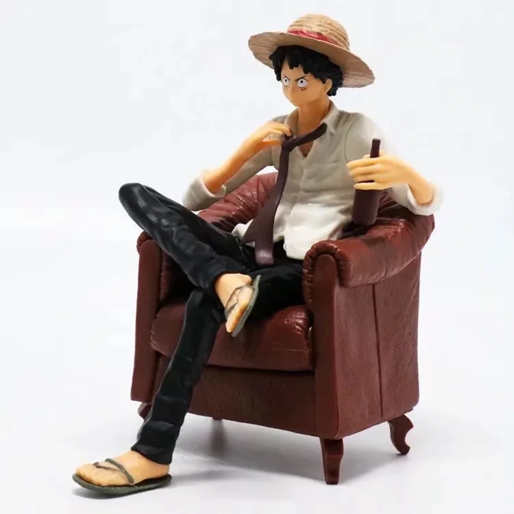

Anime One Piece/Toy Stylist Photo Home Suit Sofa Luffy Garage Kit