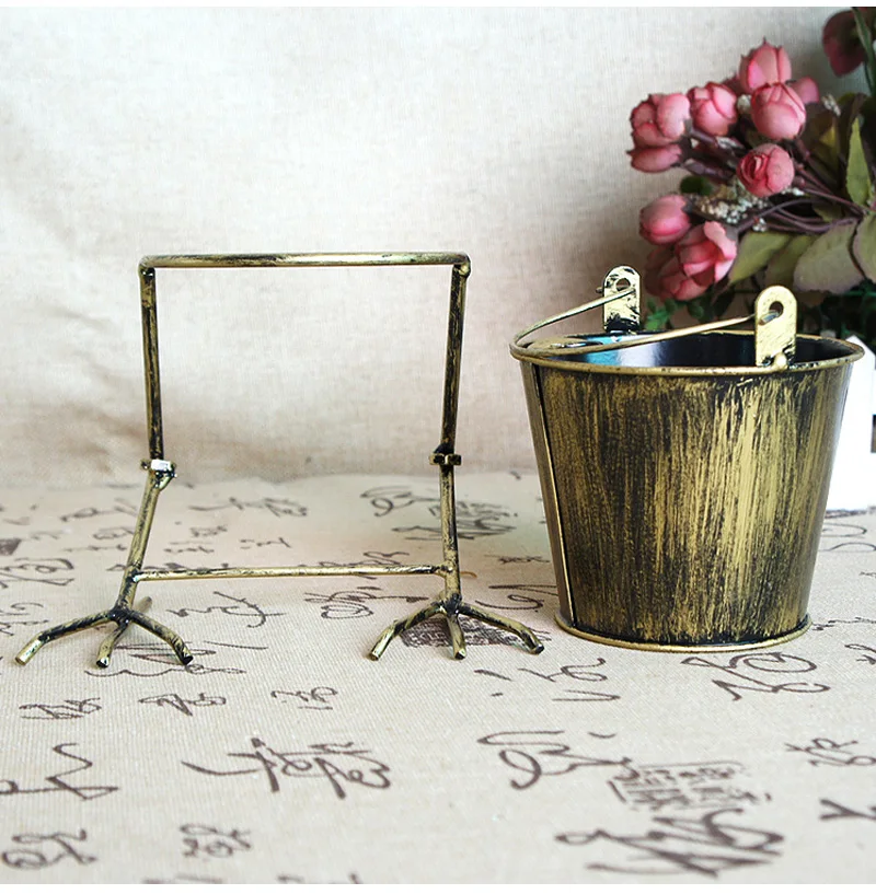 Chinese Vintage Iron Ashtray Home Decoration Accessories Craft Faucet Styling Bar Photography Props Furnishings Male Gift