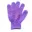 purple Банное полотенце купальные перчатки с пятью пальцами банный артефакт мощный двухсторонний Отшелушивание - Цвет: purple