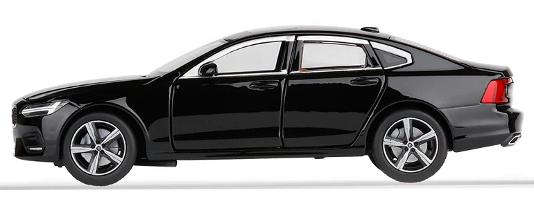 1/32 Volvo S90 T5 литая под давлением Модель автомобиля игрушки с светильник для детей Коллекция подарков для мальчиков детский игрушечный автомобиль