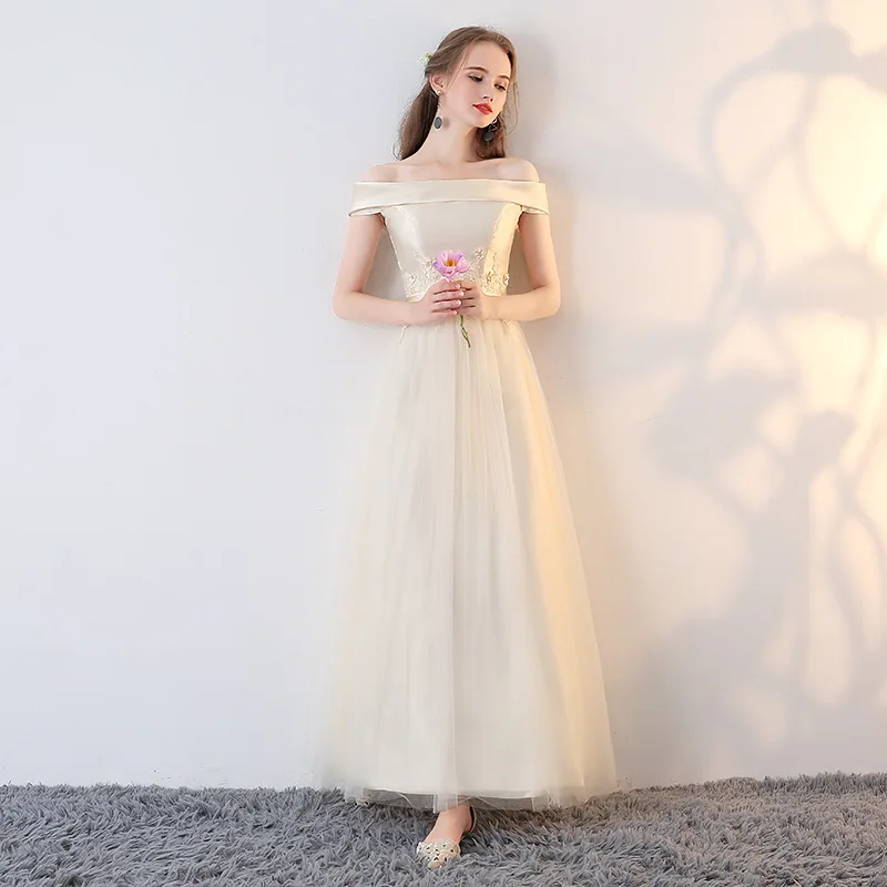 Женское длинное торжественное вечернее платье размера плюс подружки невесты с