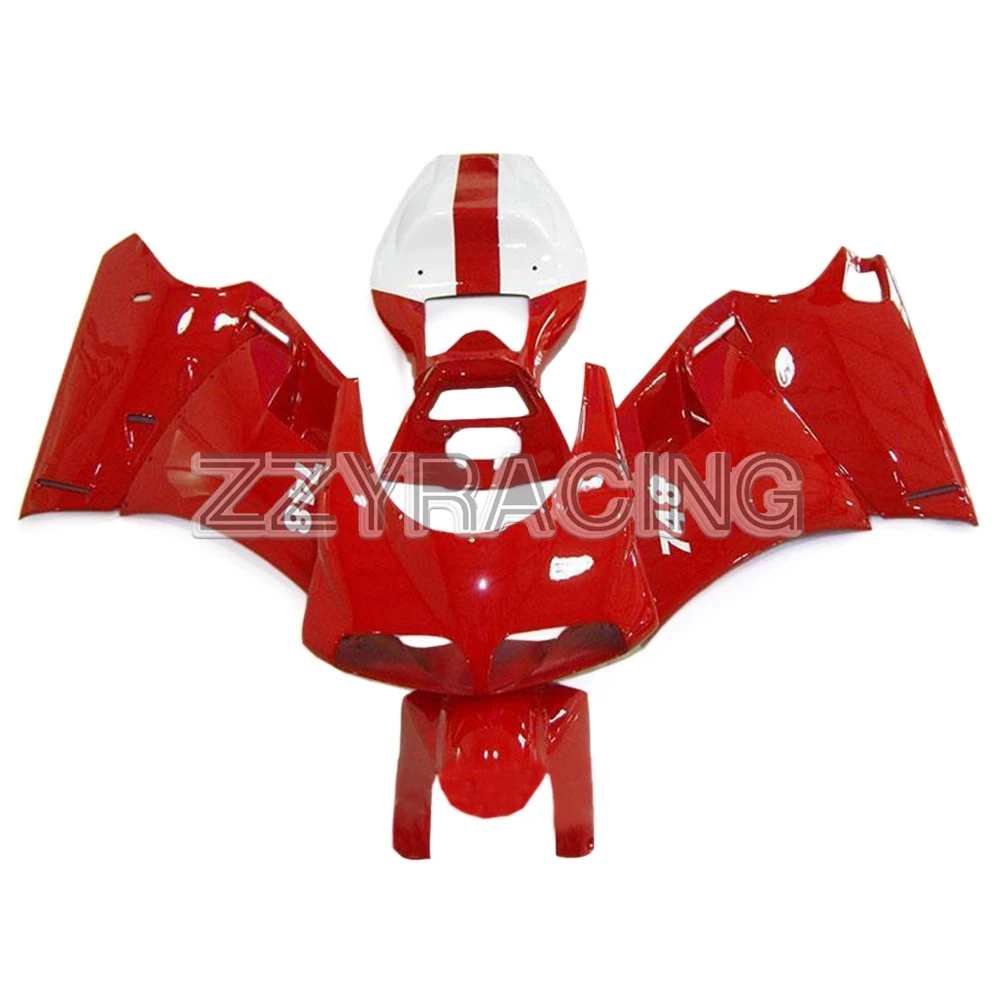 

Complete Fairings Kits for Ducati 748 916 996 998 1996 - 2002 Year ABS Plastic 97 98 99 10 01 998 Bodywork Red White Cowlings