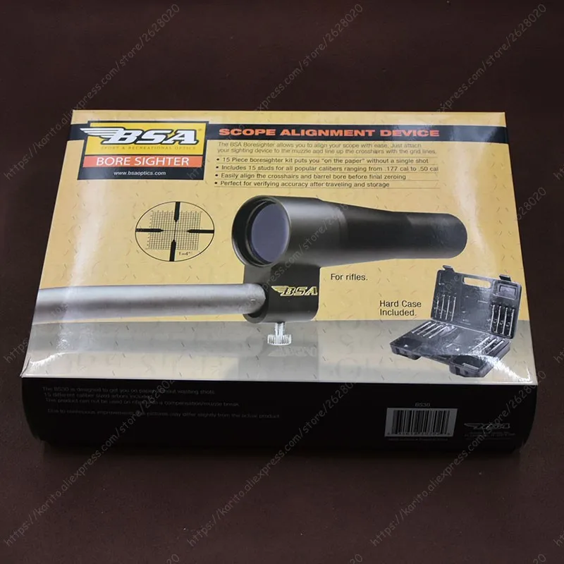 Optics Bore Sighter Rifle Scope Alignment Device .17 .50 CAL BS30 R3253