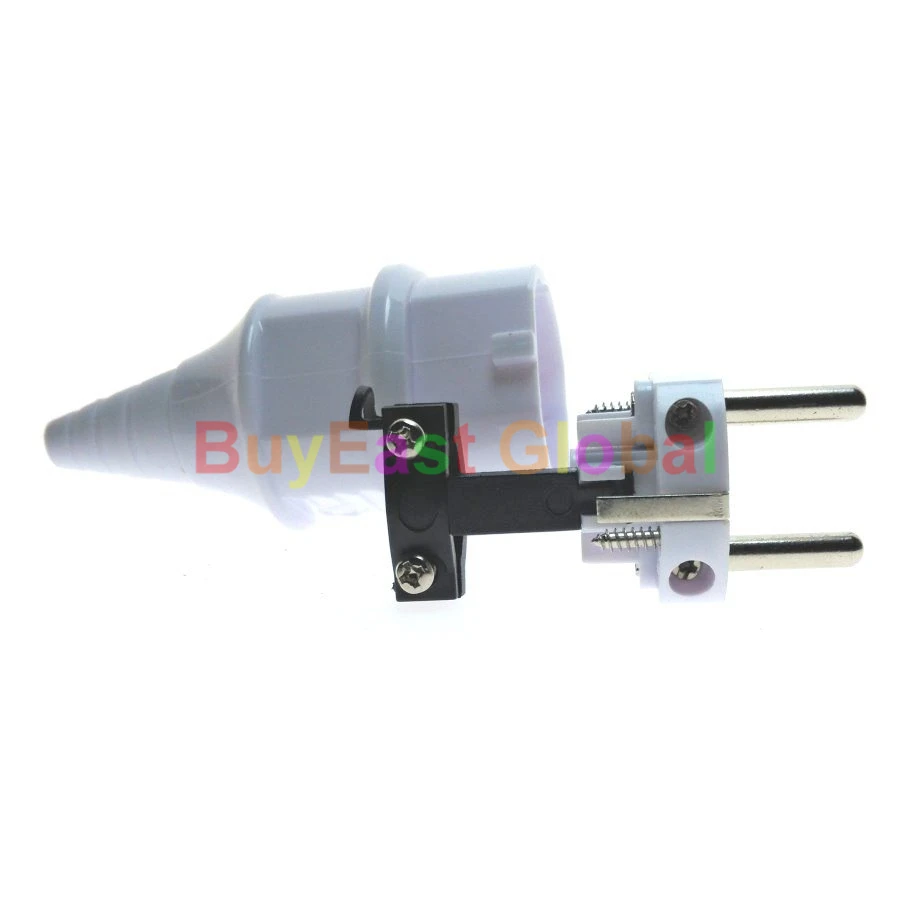 Упаковка 5) ЕС Schuko немецкий французский тип F Rewireable AC power Plug AC100~ 250V 16A черный белый