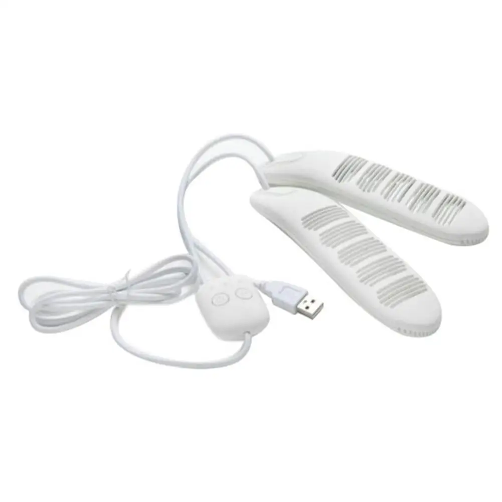 White USB умный выбор времени сушильная лампа для обуви сушилка для обуви стерилизация протектор Запах Дезодорант осушающее устройство обувь сушилка аппарат сварочный - Цвет: White