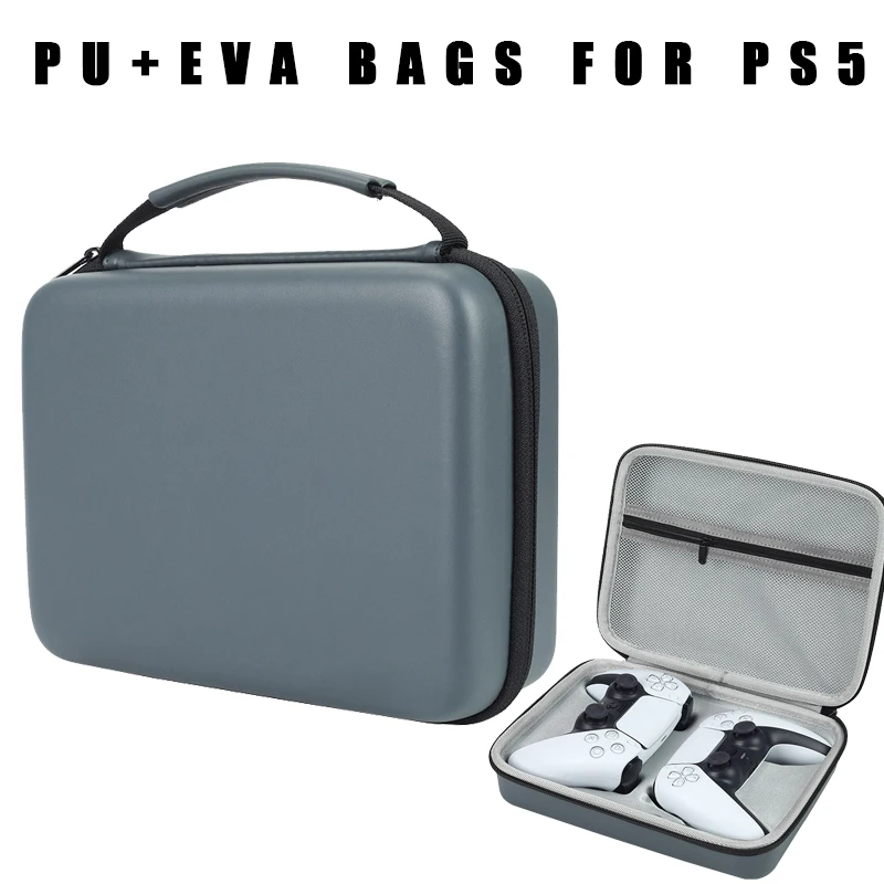 For PS5 Game Controller Durable Storage Bag Shockproof Gamepad Carry