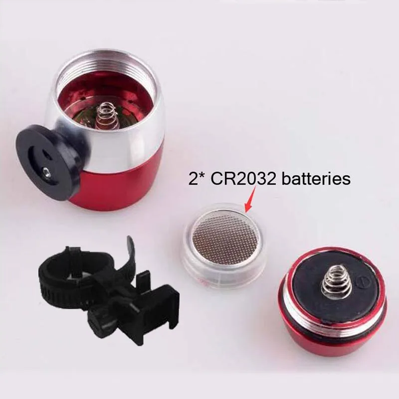 Новый велосипед светильник Предупреждение 6LED мини пивной головной хвост 360