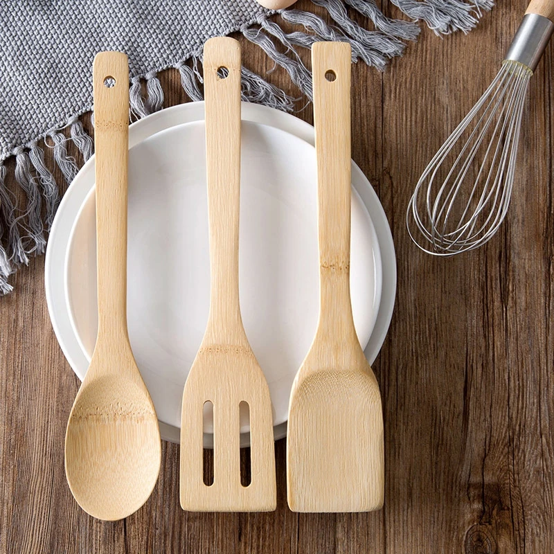 Wood Tableware Spoon Rice Colander Soup Skimmer Cooking Spoon Scoop Kitchen Reusable Tool Accessories 1Pcs wooden spoons,wood honey spoons