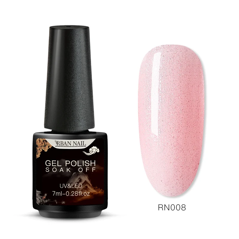 S05631 RBAN NAIL 6 мл розовый магнитный кошачий глаз гель лак для ногтей Sock Off длительный УФ-гель лак для нейл-арта маникюрный лак Инструменты - Цвет: S05631