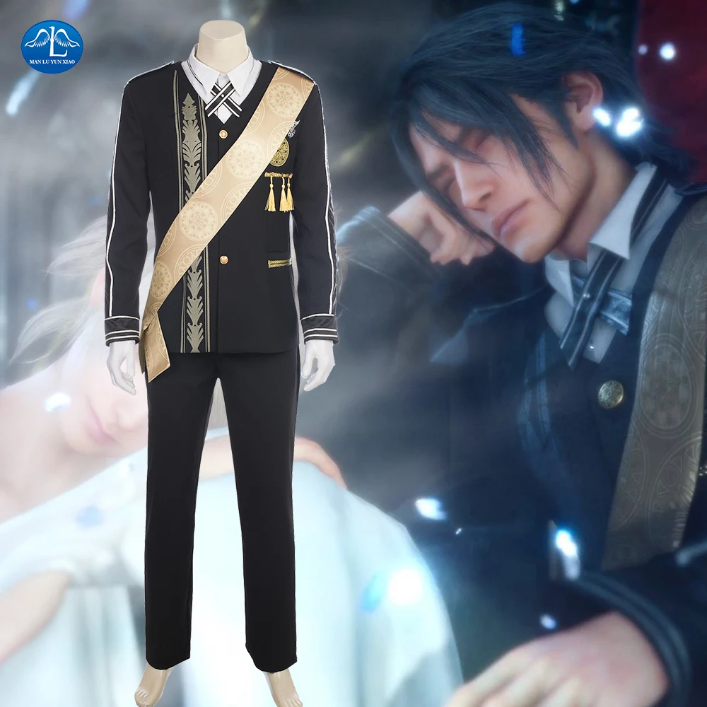 Лидер продаж Final Fantasy XV Косплэй костюм Noctis Lucis Caelum костюм Для мужчин элегантный костюм костюмы на Хэллоуин для Для мужчин индивидуальный