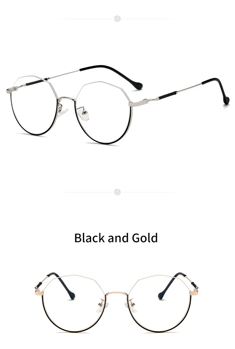 Компьютерные очки для женщин оправа для глаз мужские антибликовые очки женские очки оправа круглые прозрачные линзы#9082