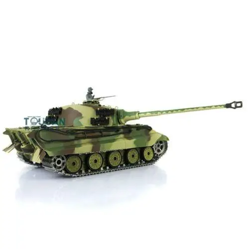 2,4G Henglong 1/16 6,0 Модернизированный немецкий Король тигр RTR rc Танк 3888A металлические треки TH12710