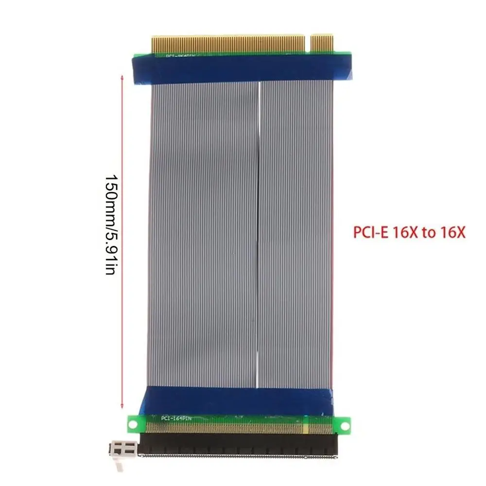 PCI Express 16x гибкий кабель переходная карта удлинитель порта адаптер видеокарта