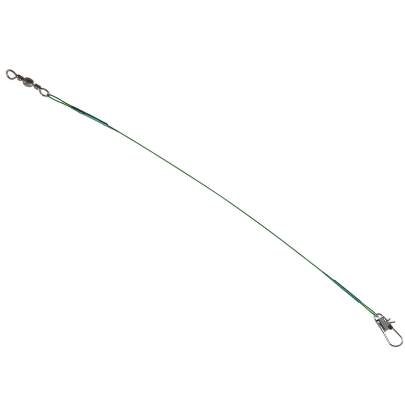 72 pcs Trace Barrel Swivel steel leaders pike perch set 15 \ 20 \ 28cm
