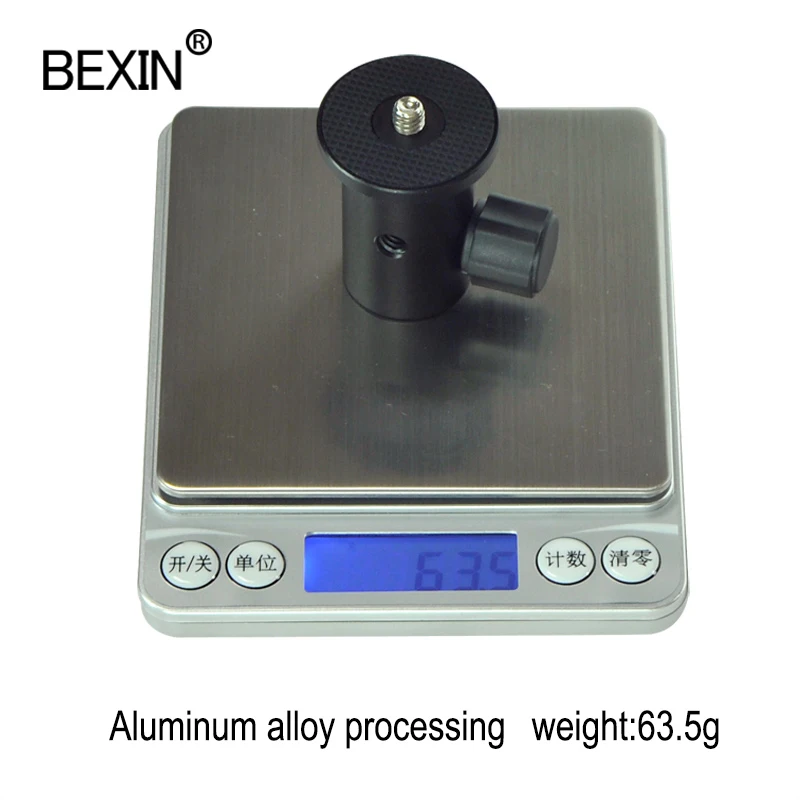 Алюминиевый Штатив для вспышки адаптер шаровая Головка кронштейн 1/4 дюйма Винт