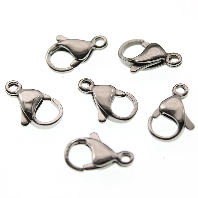 20 шт. застежки карабины из нержавеющей стали|Ювелирная фурнитура и компоненты| |