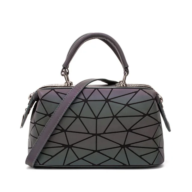 Sac bolsa feminina, сумки для девочек, женские сумки с лазерными блестками, светящиеся геометрические сумки через плечо, сумки через плечо для женщин - Цвет: Luminous5