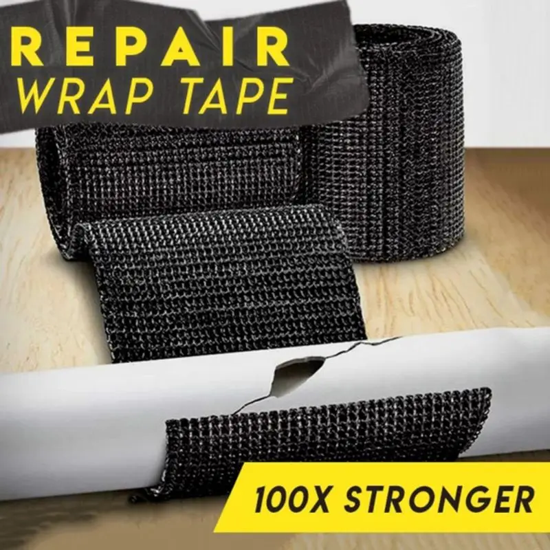 Repair wrap лента 5 м 1 рулон стекловолокна выхлопной трубы тепла обертывание лента черный U90A