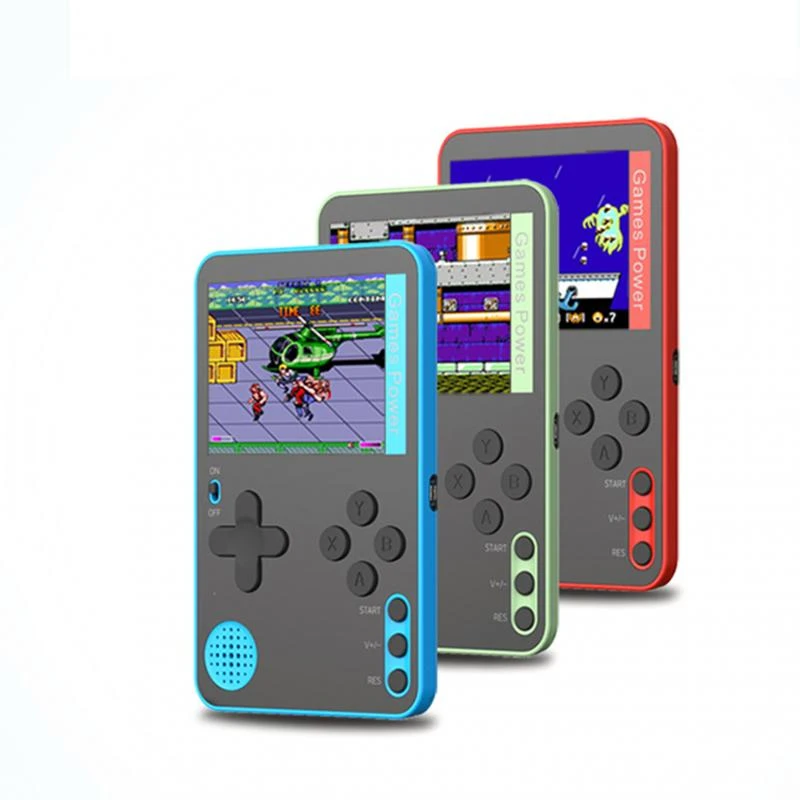 2021 New Handheld Retro Game Console Built-In 500 Classic 8 Games 2.4 Inch Bit Screen Easy To Carry For Gift For Child