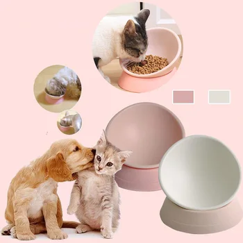 

Protable Non-Slip Cat Bowls Bowls With Protect Cervical Stand Pet Food And Water Bowls For Dogs Feeders Cat Bowl Pet Supplies